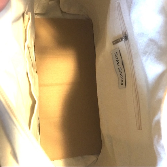 🛳🏖Straw Studio Boho Straw Bag - Picture 3 of 7